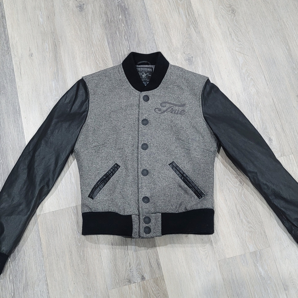 True Religion Richie Varsity Jacket